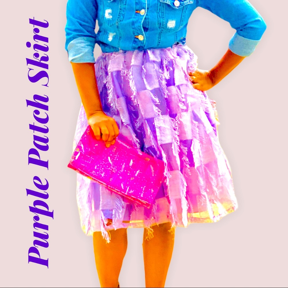 Patch Skater Skirt
